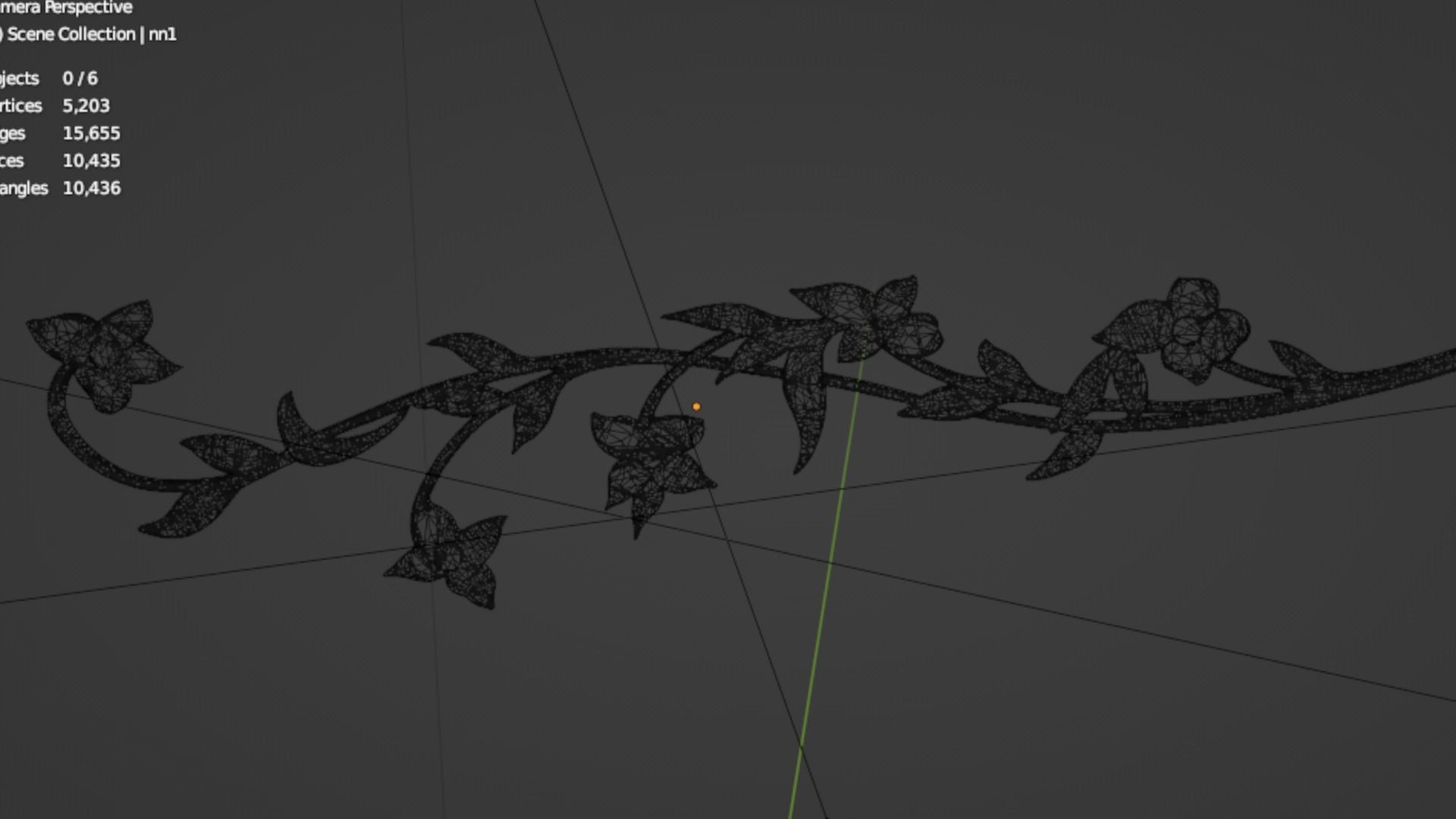 Classic decor ornament 235 3D model_6