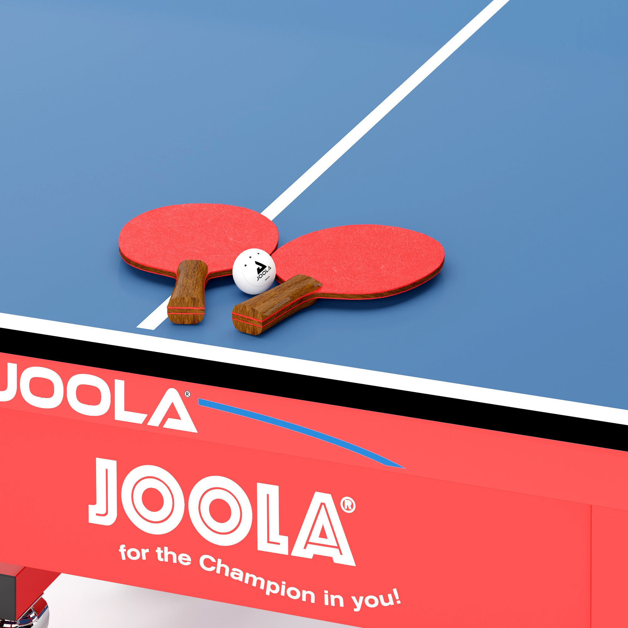 Ping-Pong-Table-3D ping pong table 3D model_2