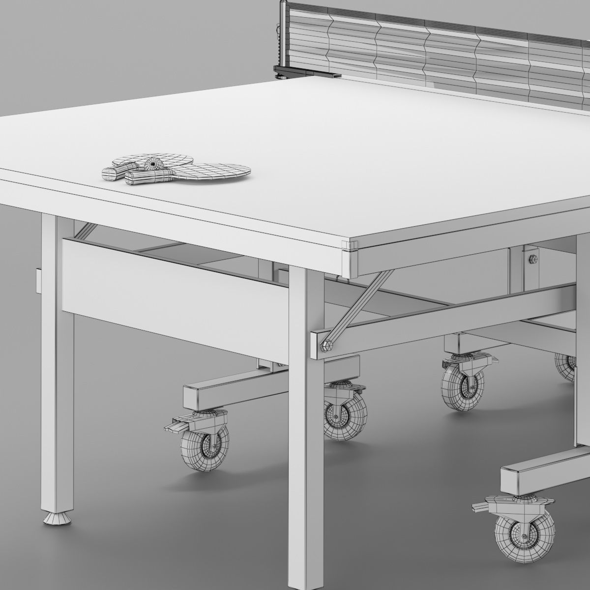 Ping-Pong-Table-3D ping pong table 3D model_5