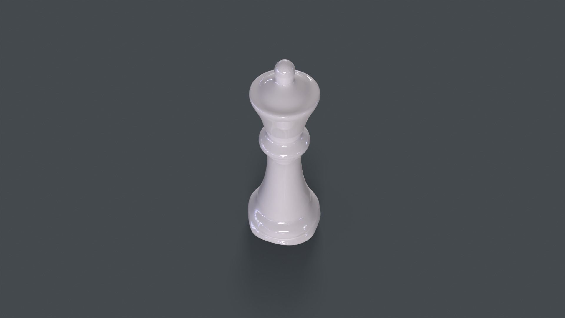 Chess Queen Free low-poly 3D model_4