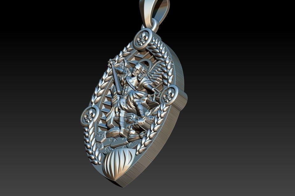 Michael Archangel Sao Miguel 3D print model_15
