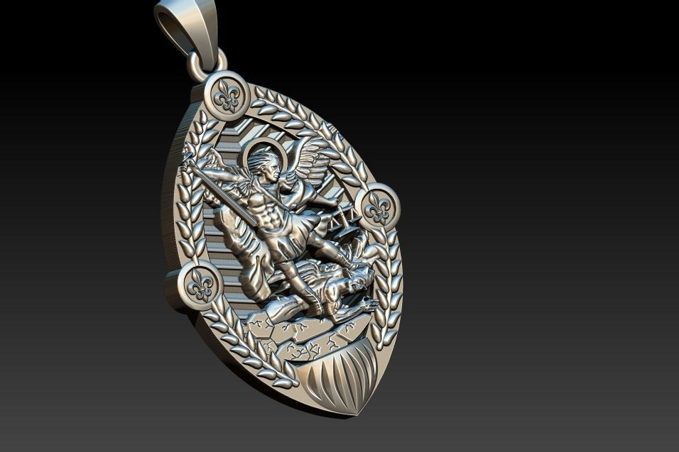 Michael Archangel Sao Miguel 3D print model_4