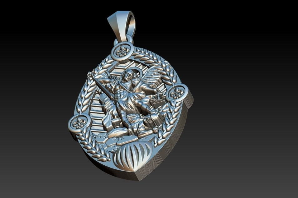 Michael Archangel Sao Miguel 3D print model_16