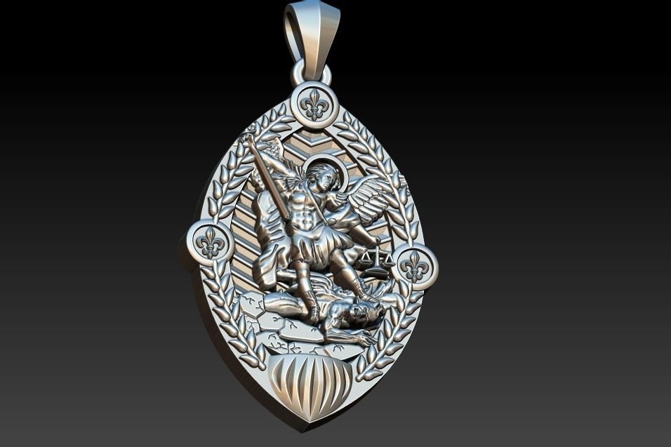 Michael Archangel Sao Miguel 3D print model_3