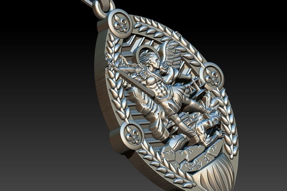 Michael Archangel Sao Miguel 3D print model_7