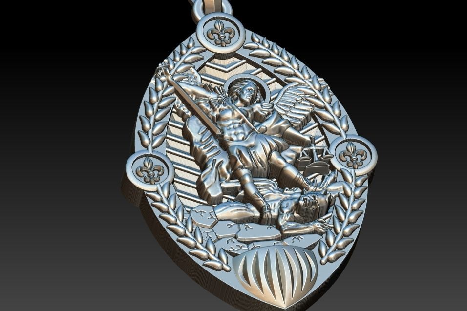 Michael Archangel Sao Miguel 3D print model_5