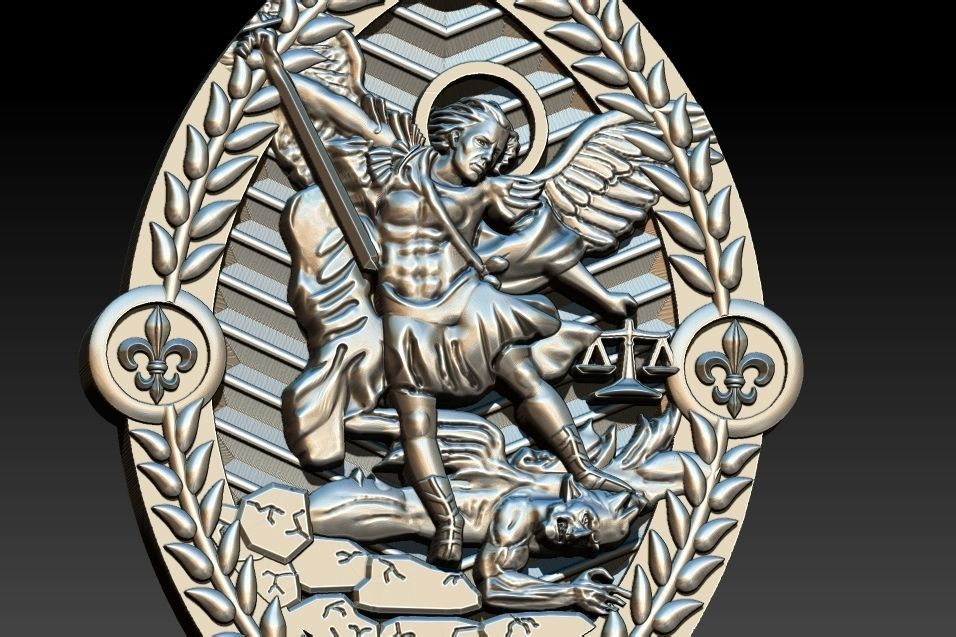 Michael Archangel Sao Miguel 3D print model_2