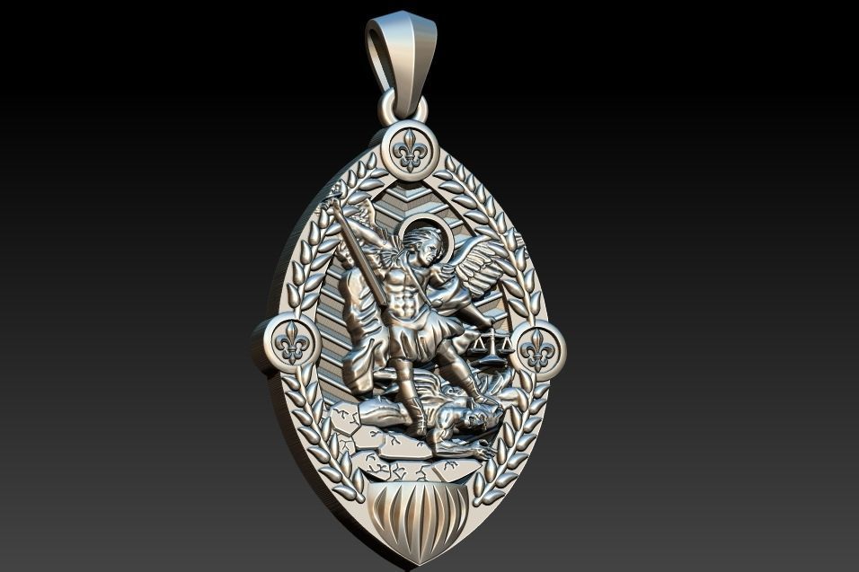 Michael Archangel Sao Miguel 3D print model_1