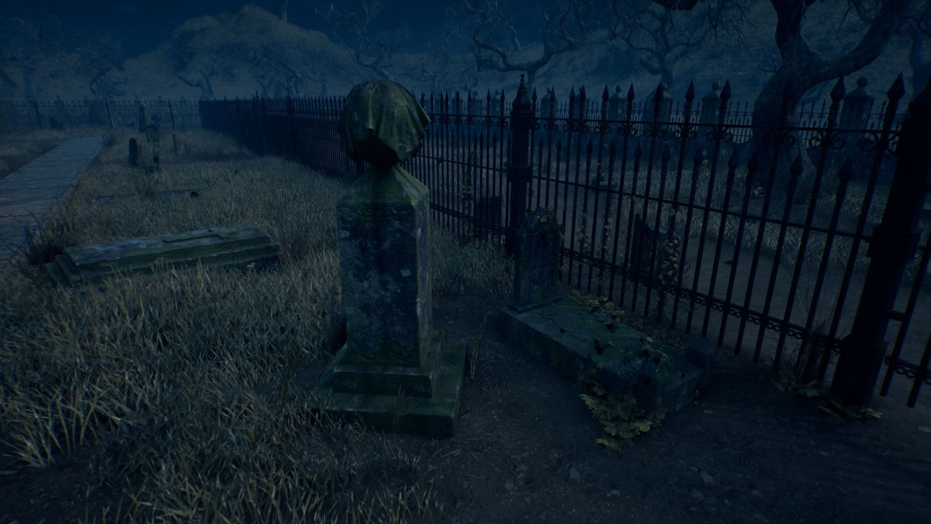 PBR Cemetery Asset Pack for Unreal Engine Low-poly 3D model_4