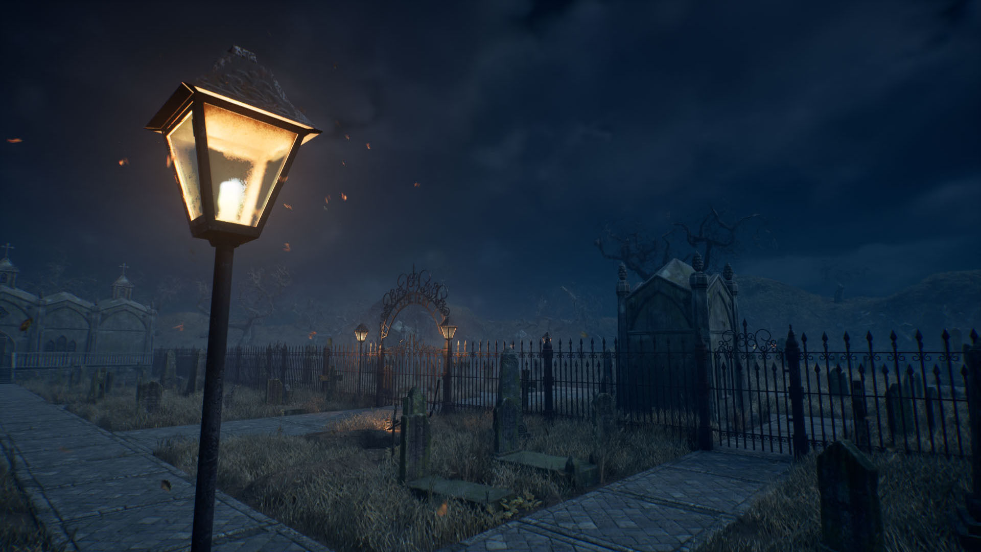 PBR Cemetery Asset Pack for Unreal Engine Low-poly 3D model_3