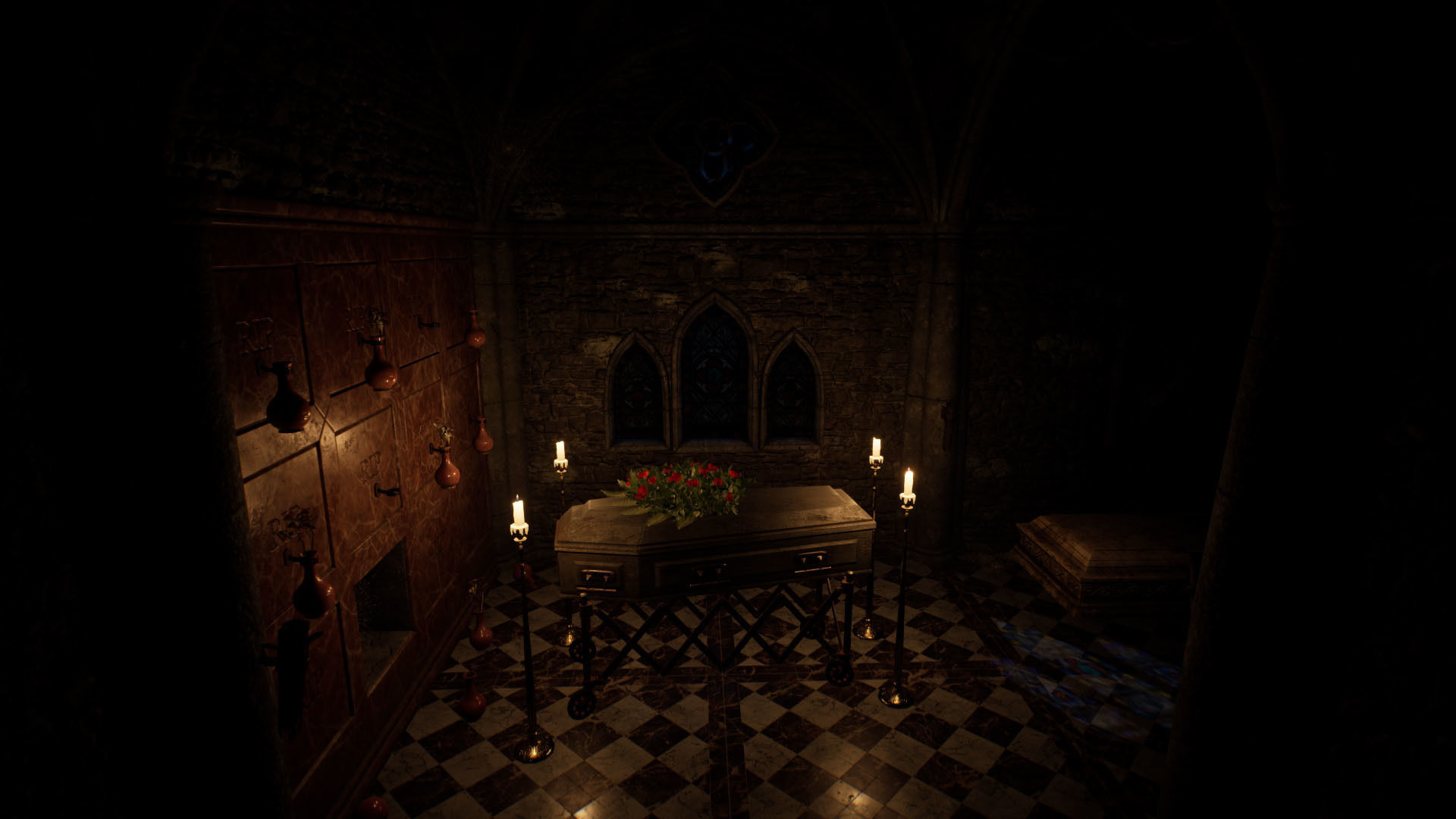 PBR Cemetery Asset Pack for Unreal Engine Low-poly 3D model_10