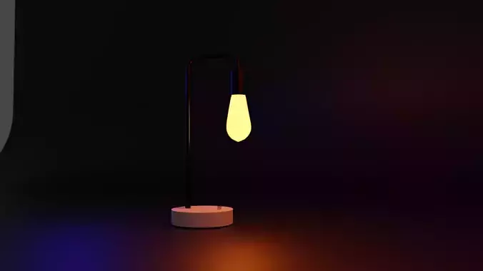 3d stylized lamp