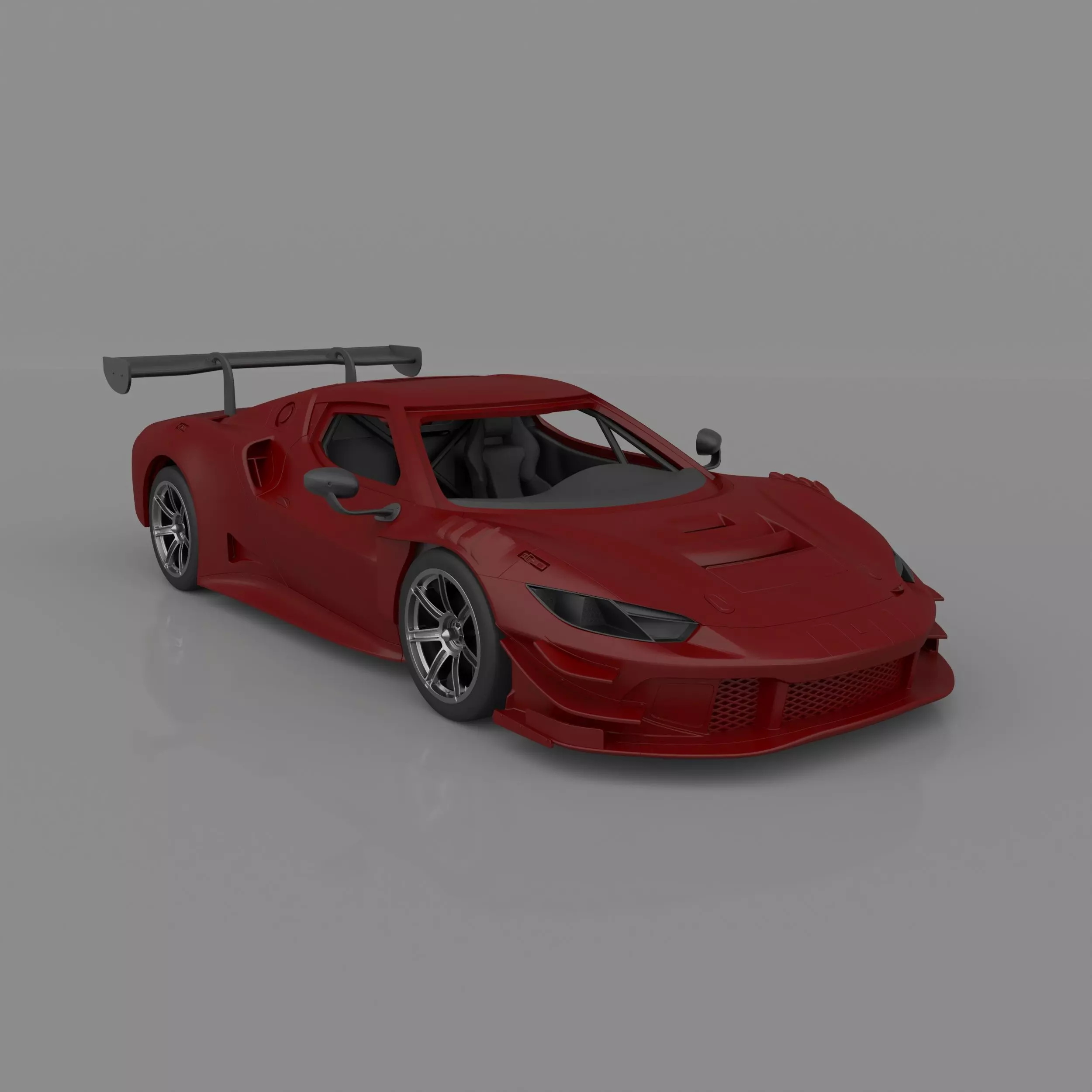Ferrari 296 GT3 Cup Motorsport Ready to Print STL Files 3D print model