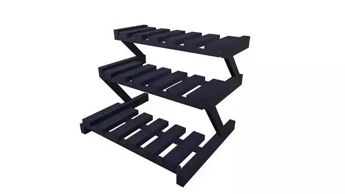 Metal Shelf Stand