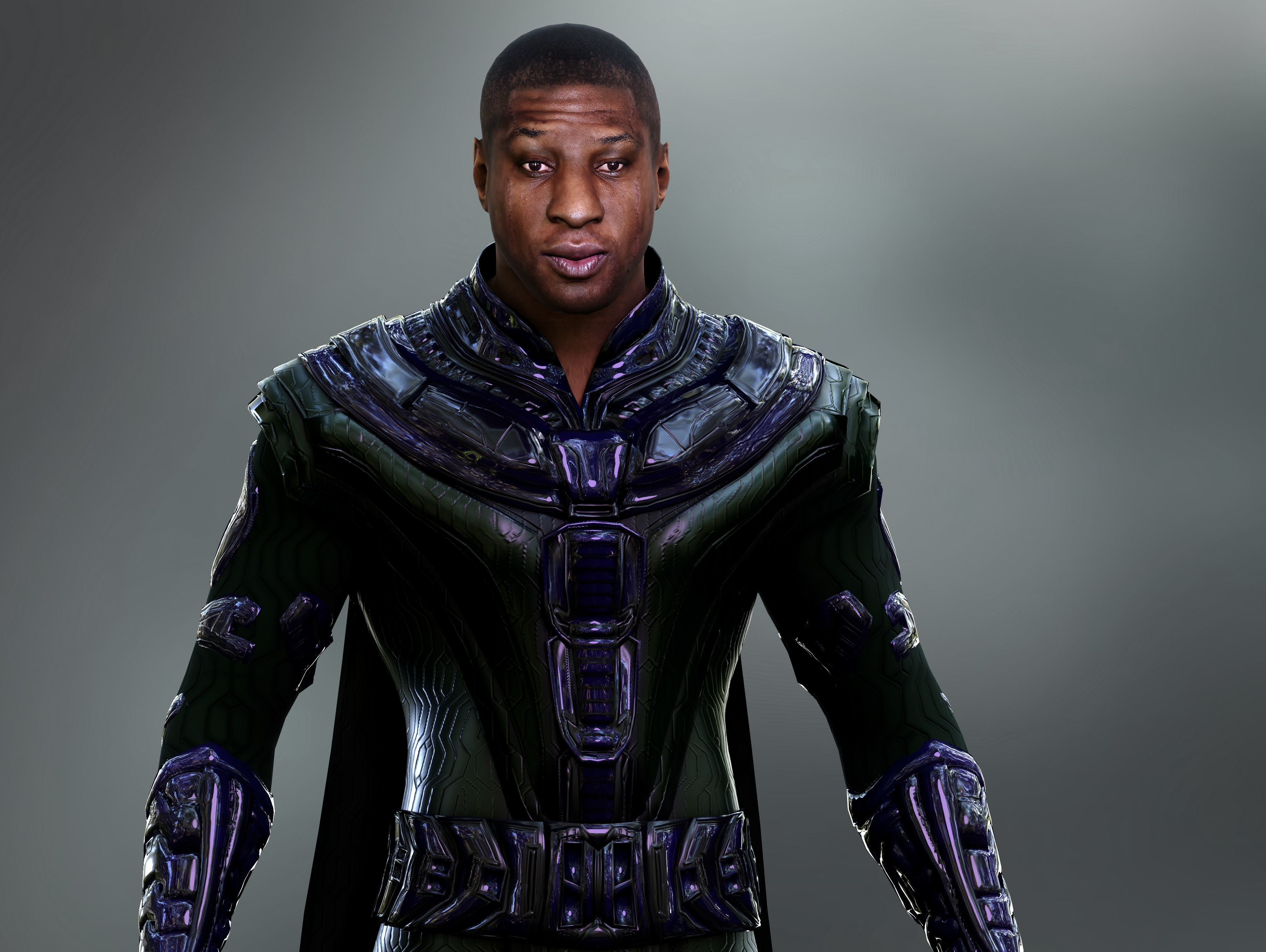 Kang the Conqueror Low-poly 3D model_3