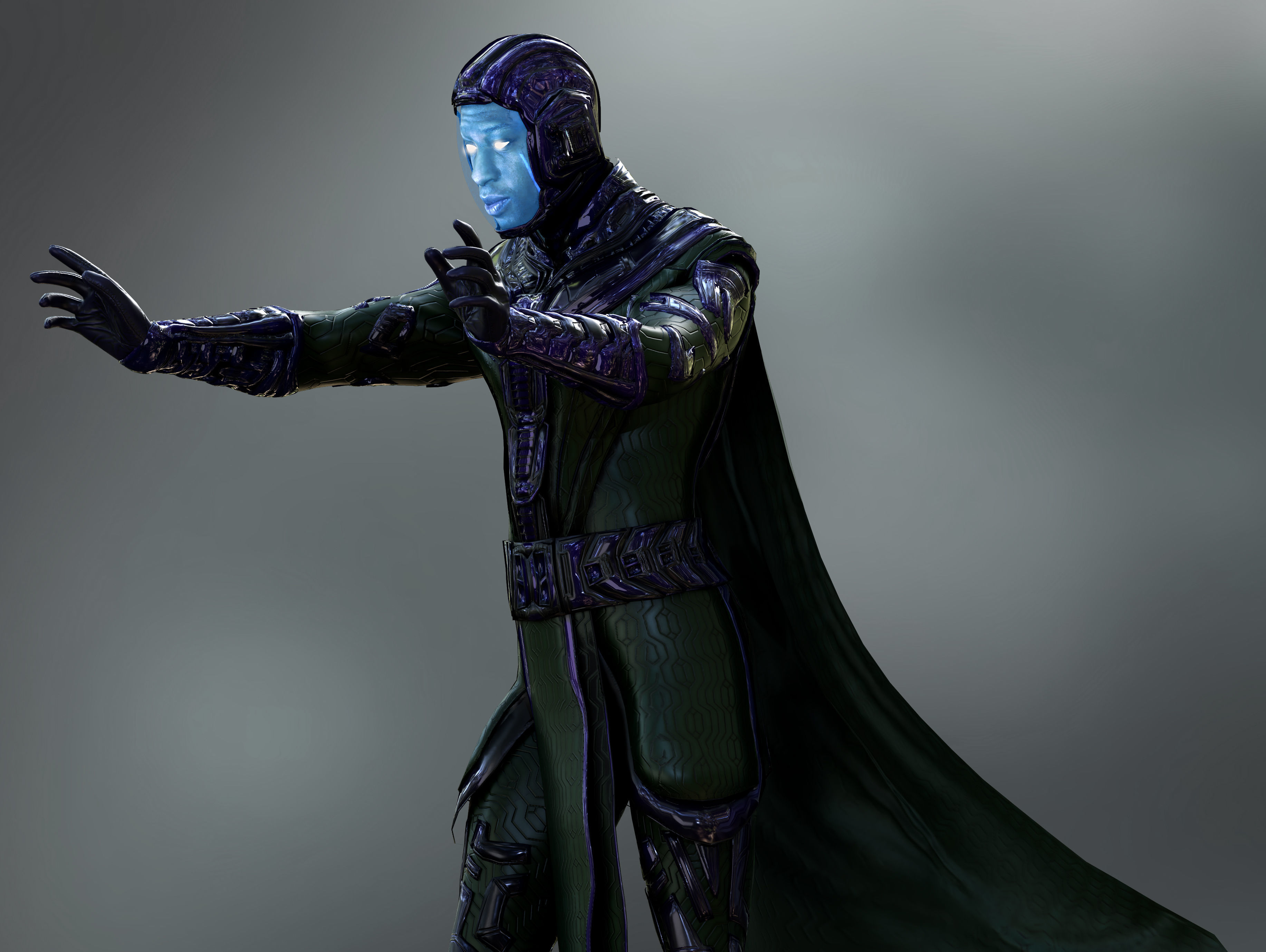 Kang the Conqueror Low-poly 3D model_10