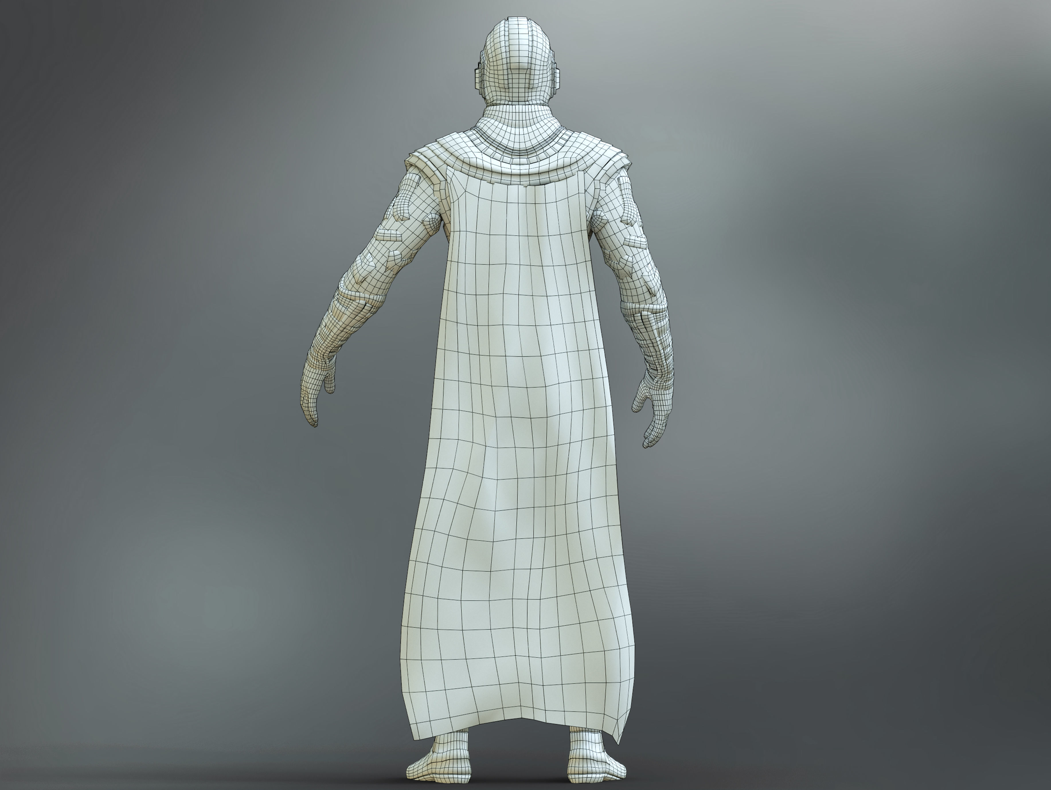 Kang the Conqueror Low-poly 3D model_13