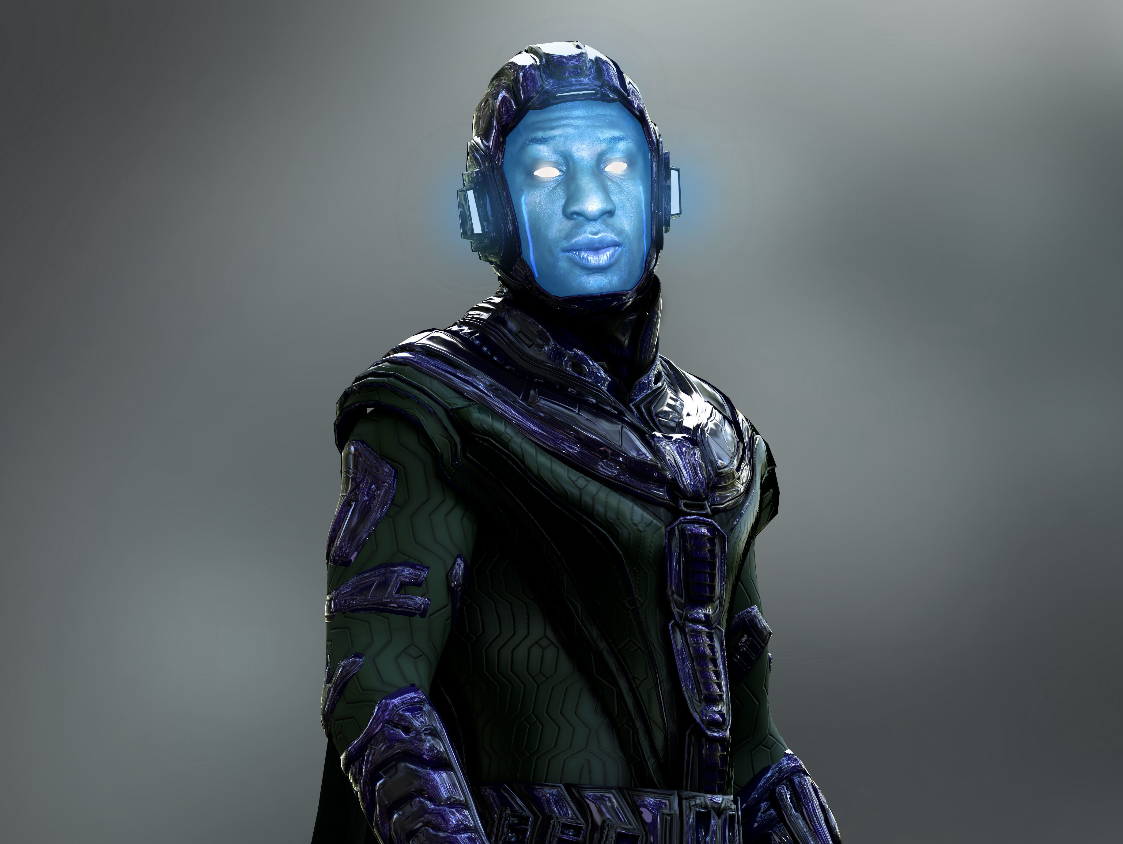 Kang the Conqueror Low-poly 3D model_1