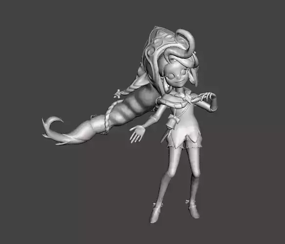 Winterblessed Zoe 3D Model