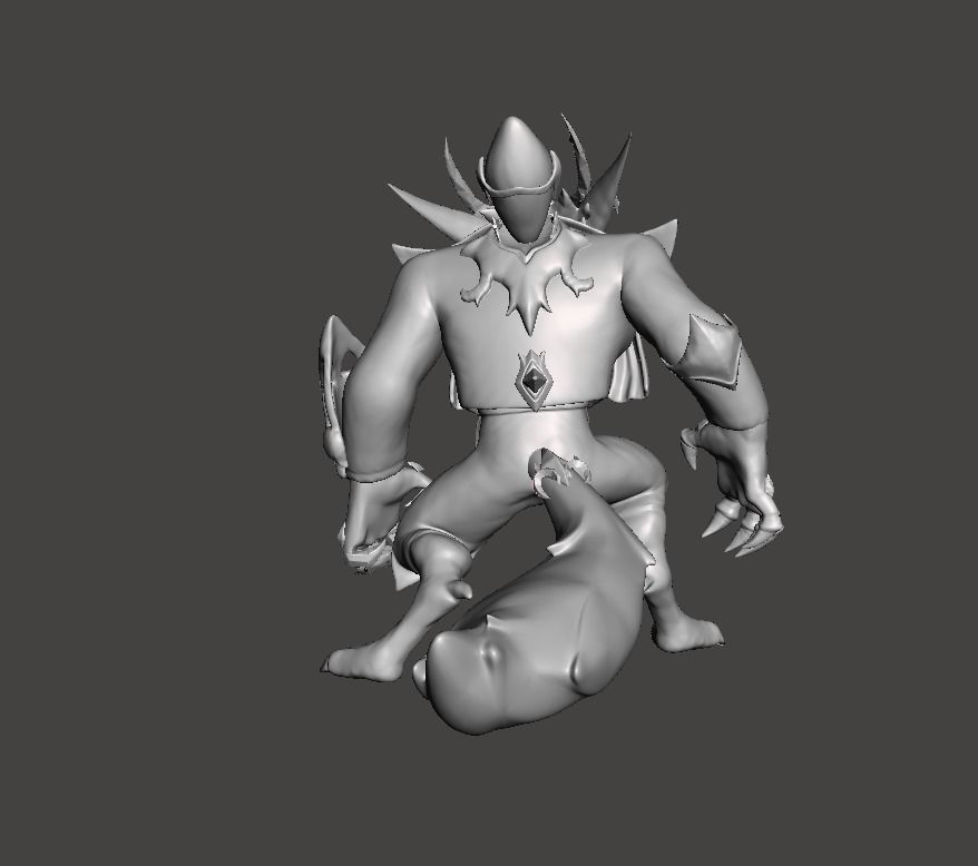 Prestige Winterblessed Warwick 3D Model 3D print model_1