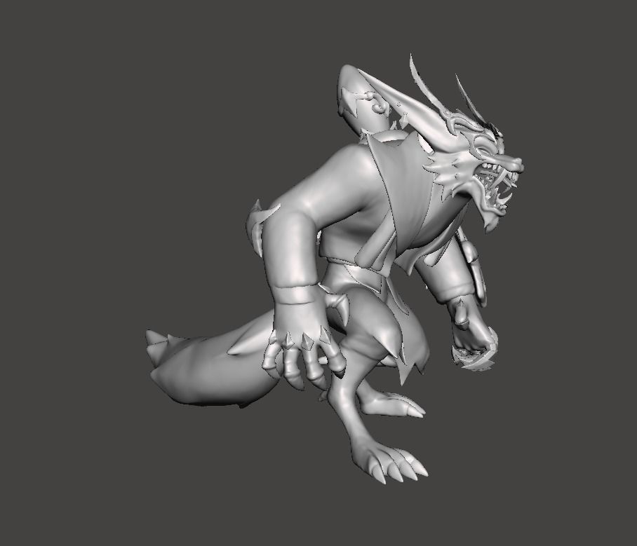 Prestige Winterblessed Warwick 3D Model 3D print model_2