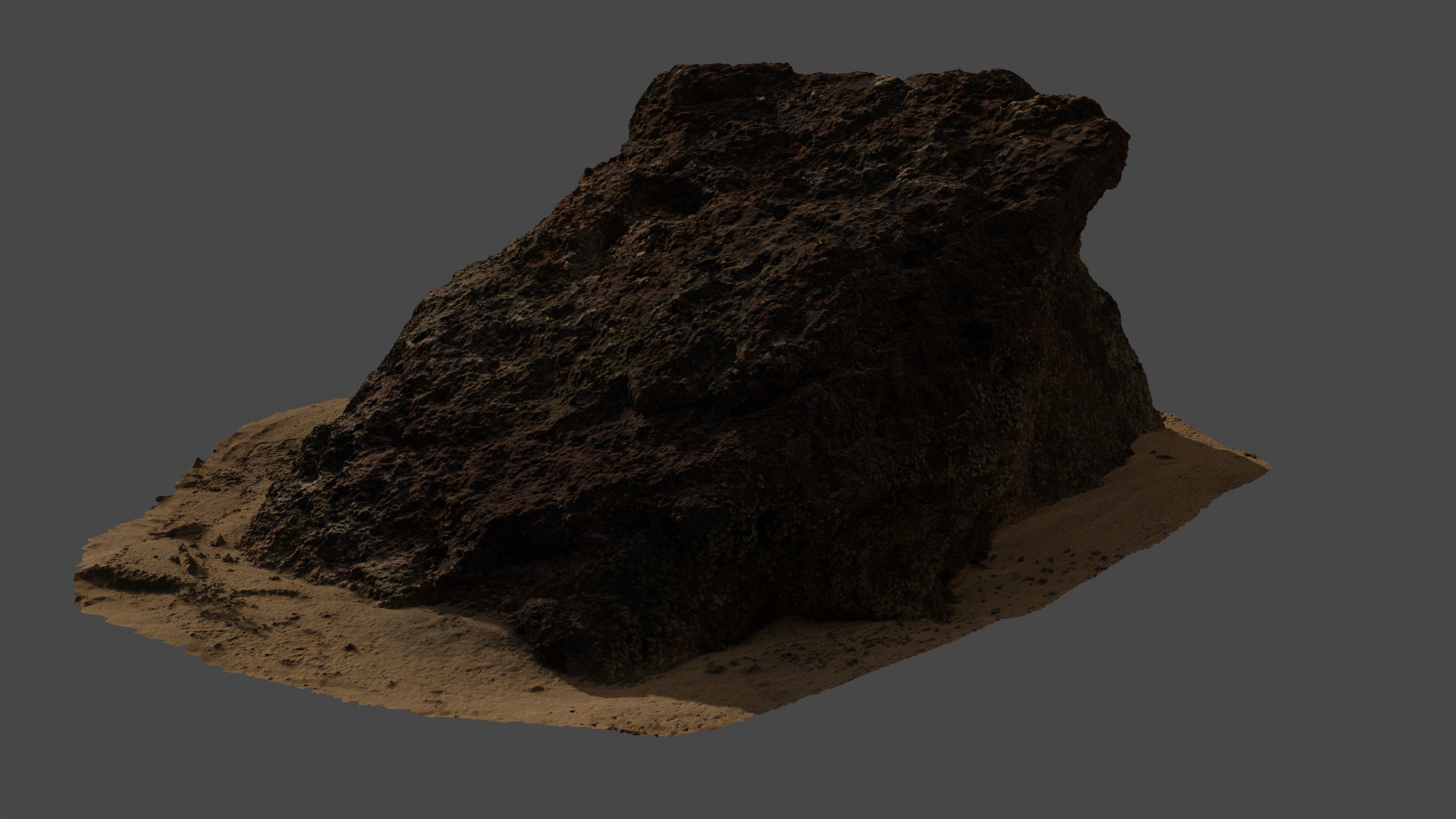 Rock15 rock 3D model_21