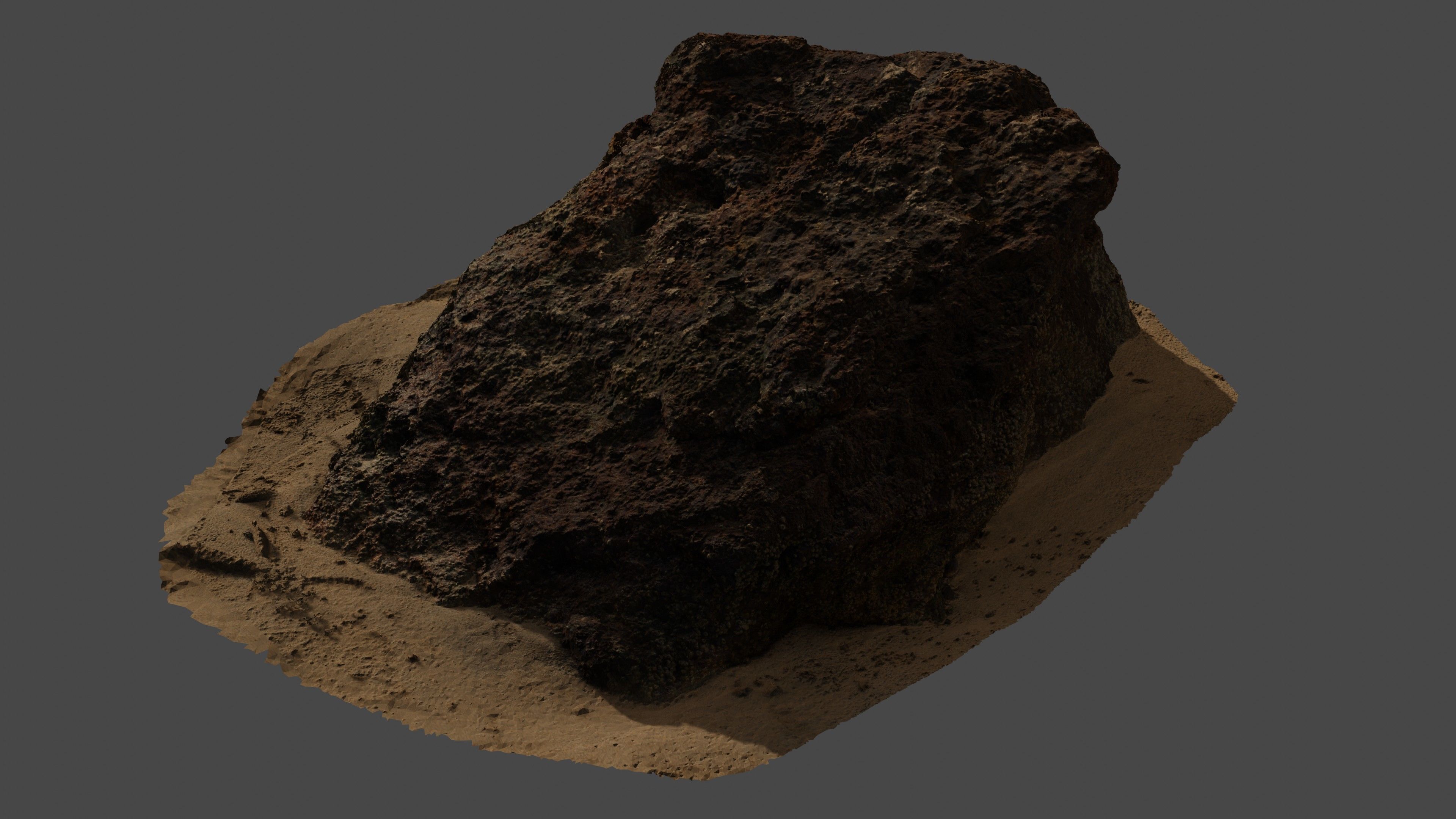Rock15 rock 3D model_10