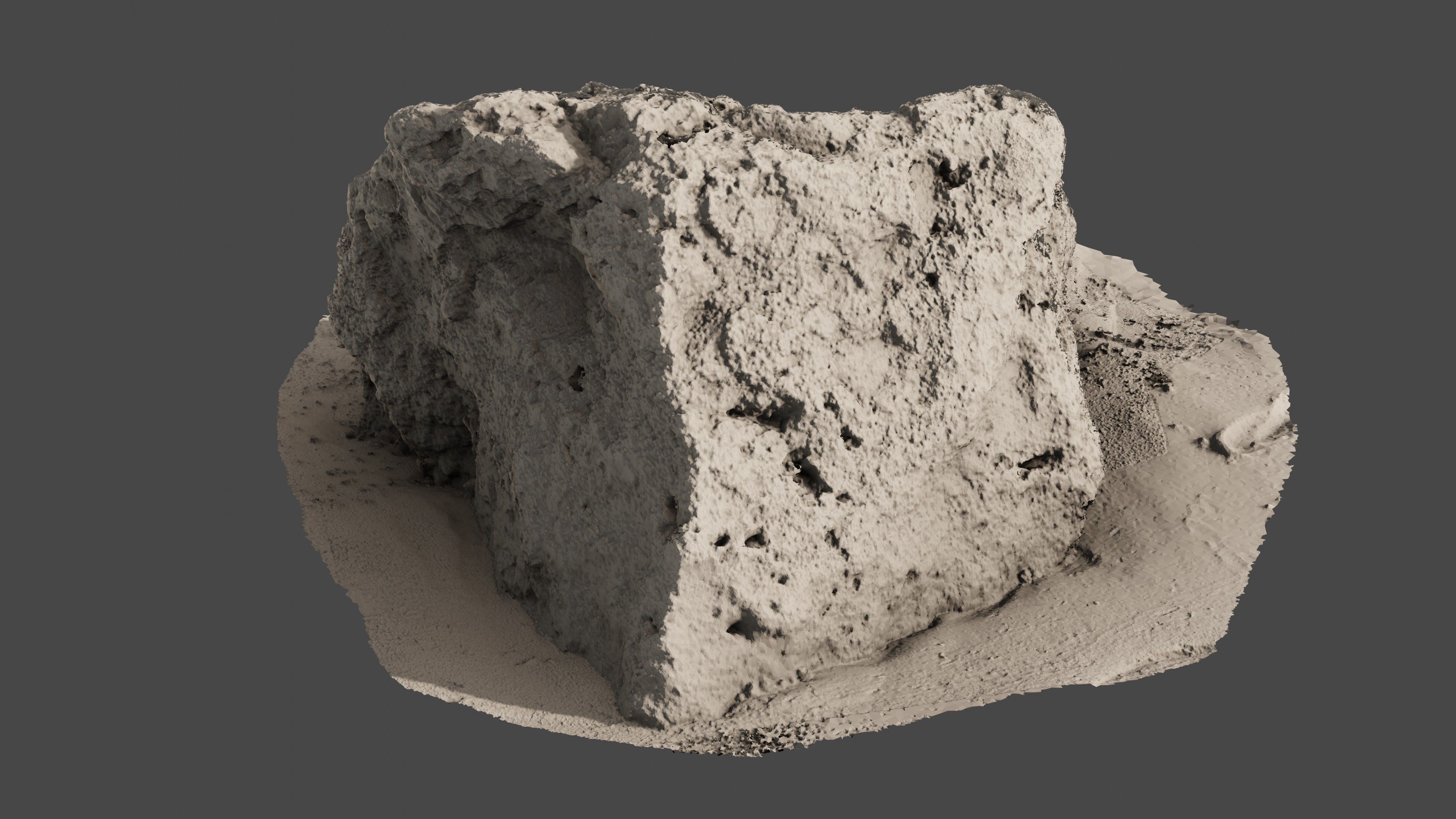 Rock15 rock 3D model_17