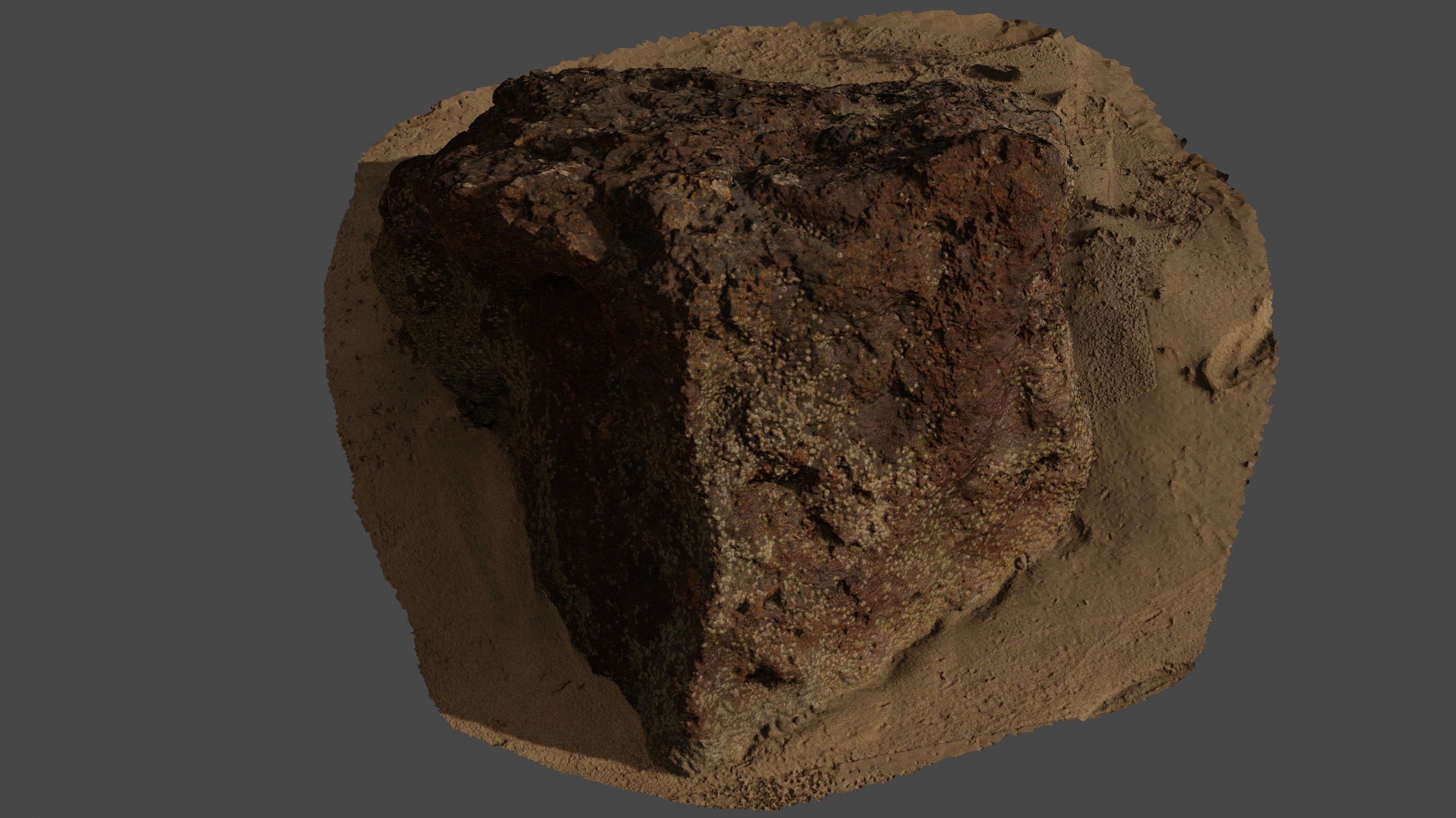 Rock15 rock 3D model_2