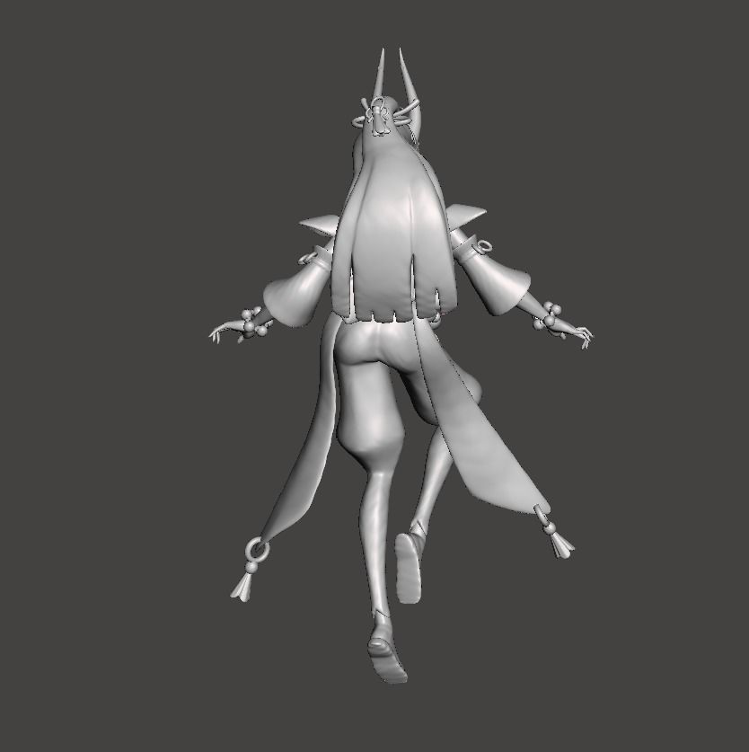 Spirit blossom Syndra 3D Model 3D print model_2