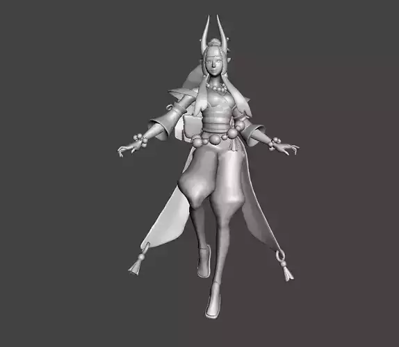 Spirit blossom Syndra 3D Model
