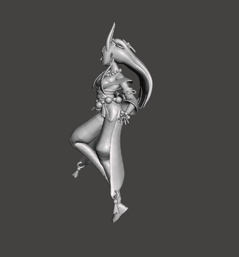 Spirit blossom Syndra 3D Model 3D print model_1
