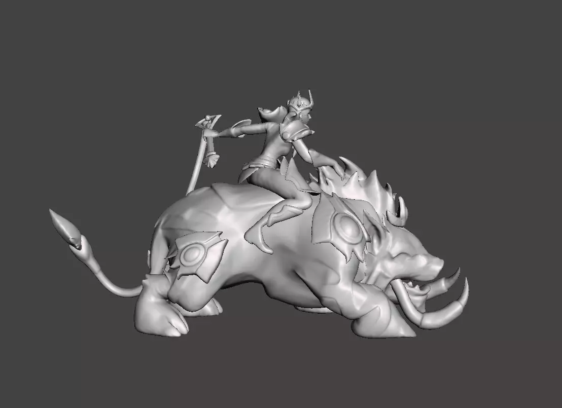 Victorious Sejuani 3D Model 3D print model_0