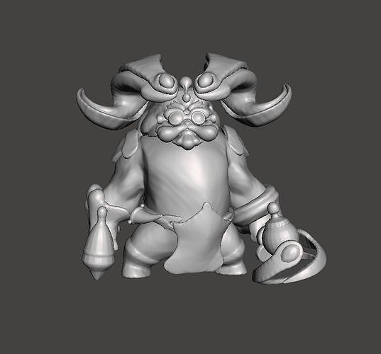 Space Grovoe Ornn 3DModel 3D print model