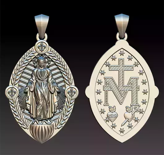Milagrosa - Nossa Senhora das Gracas 3D print model