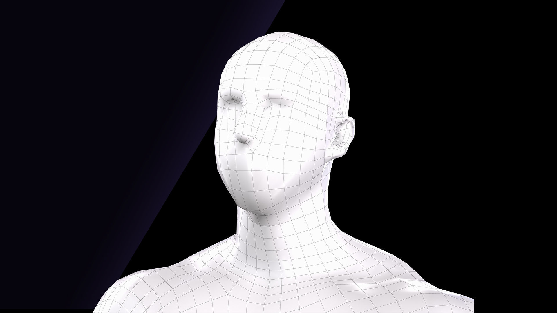 Cleaned A Pose Scan Joel Underwear 3D model_11