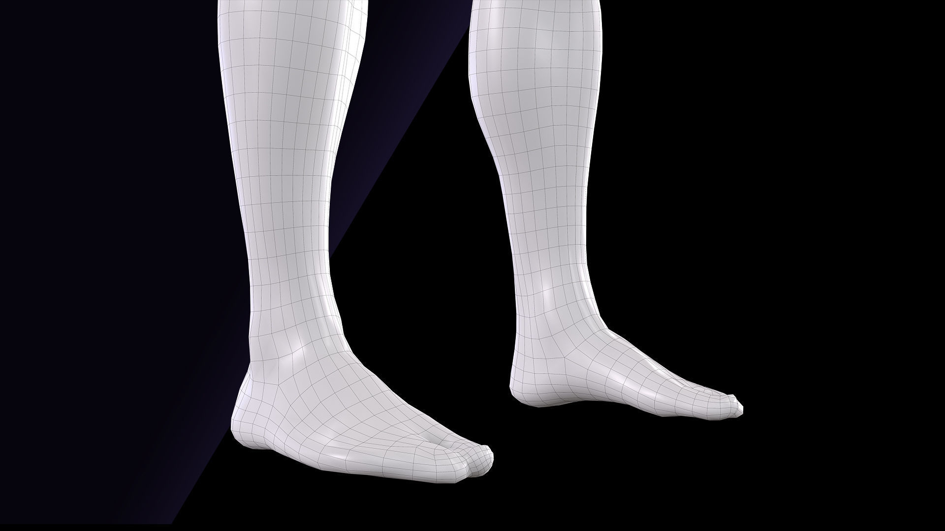 Cleaned A Pose Scan Joel Underwear 3D model_13