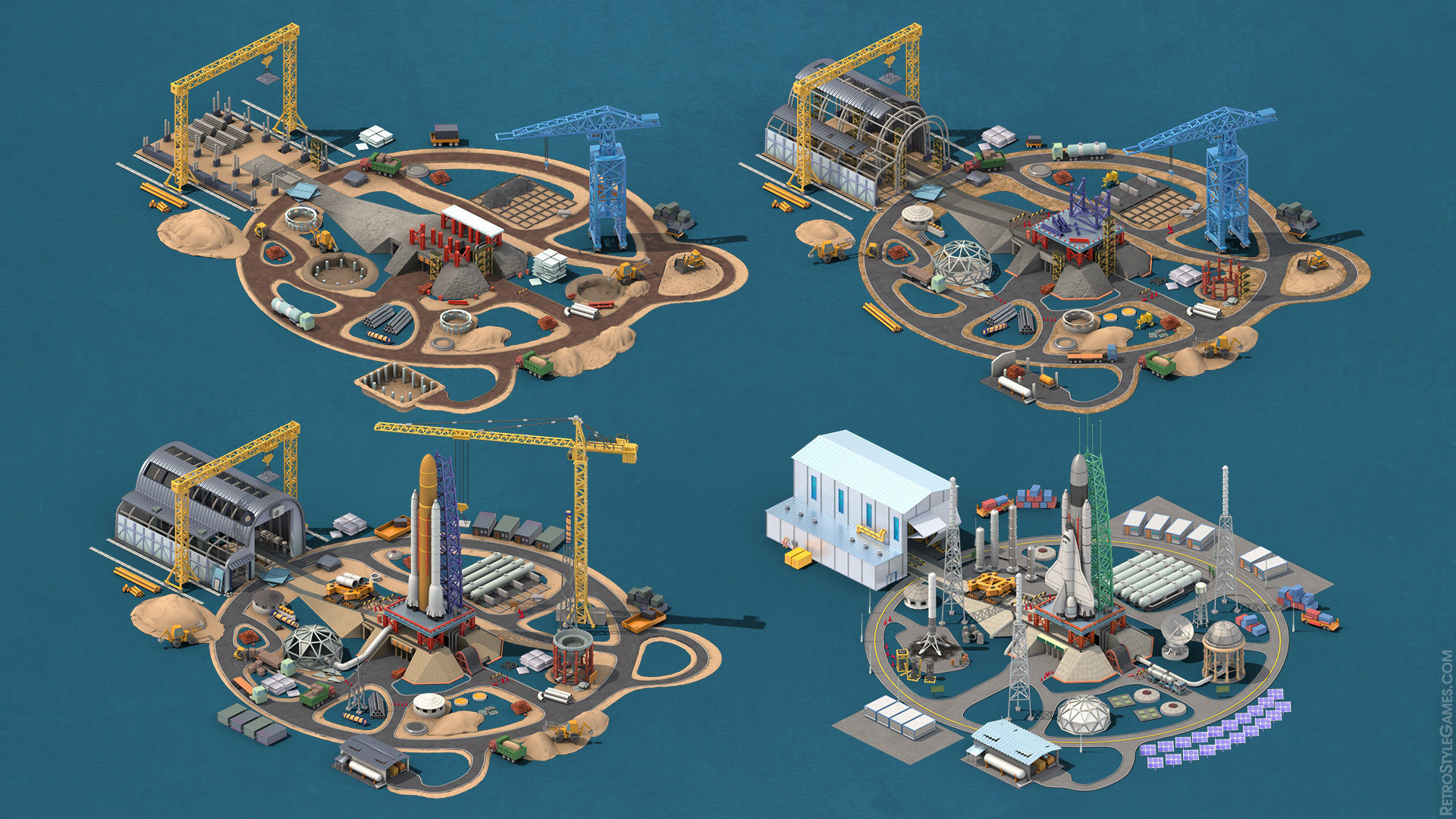 Megapolis City Builder - Isometric Ultimate Pack 3D model_33