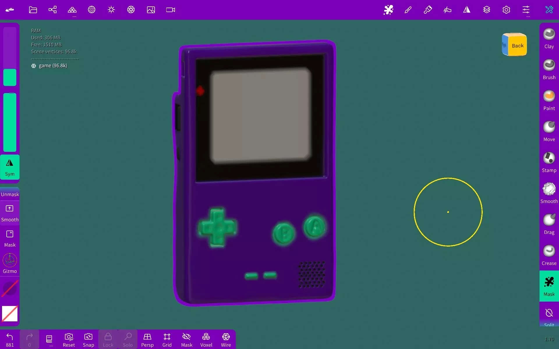 Gameboy Color Free 3D print model