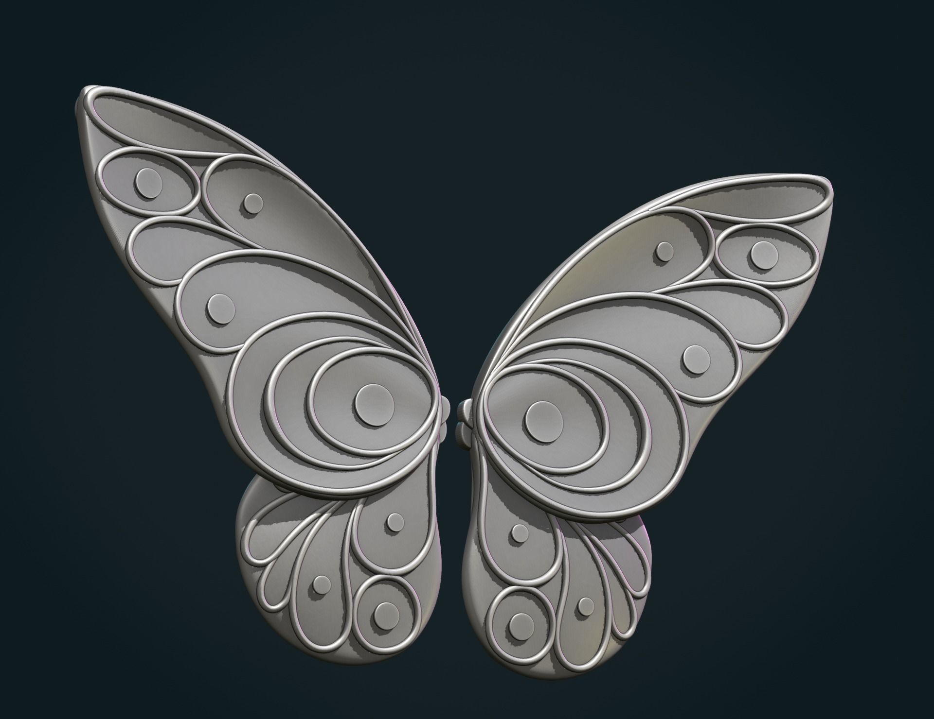 Butterfly Wings 3D print model_8