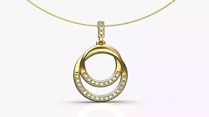 Pendant phone with measurements