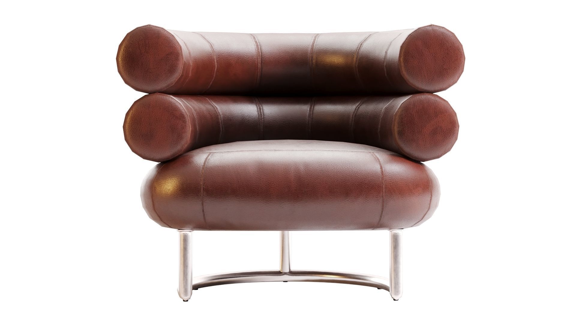 Low Poly Bibendum ClassiCon Armchair Low-poly 3D model_1