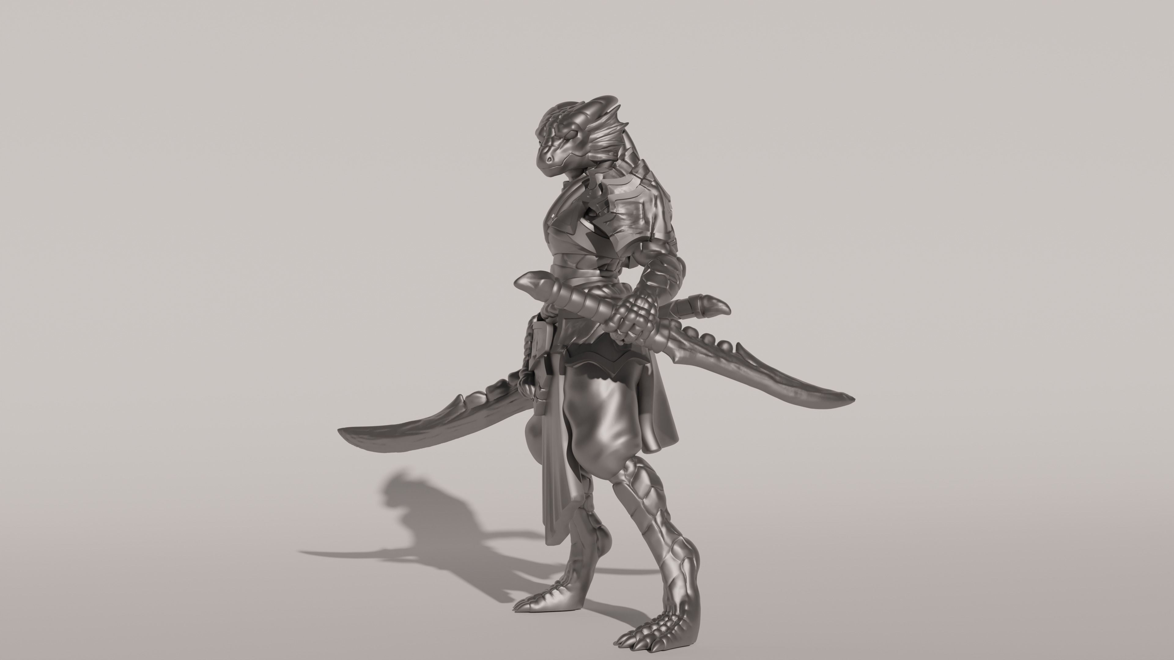 Animal Warrior 3D print model_3