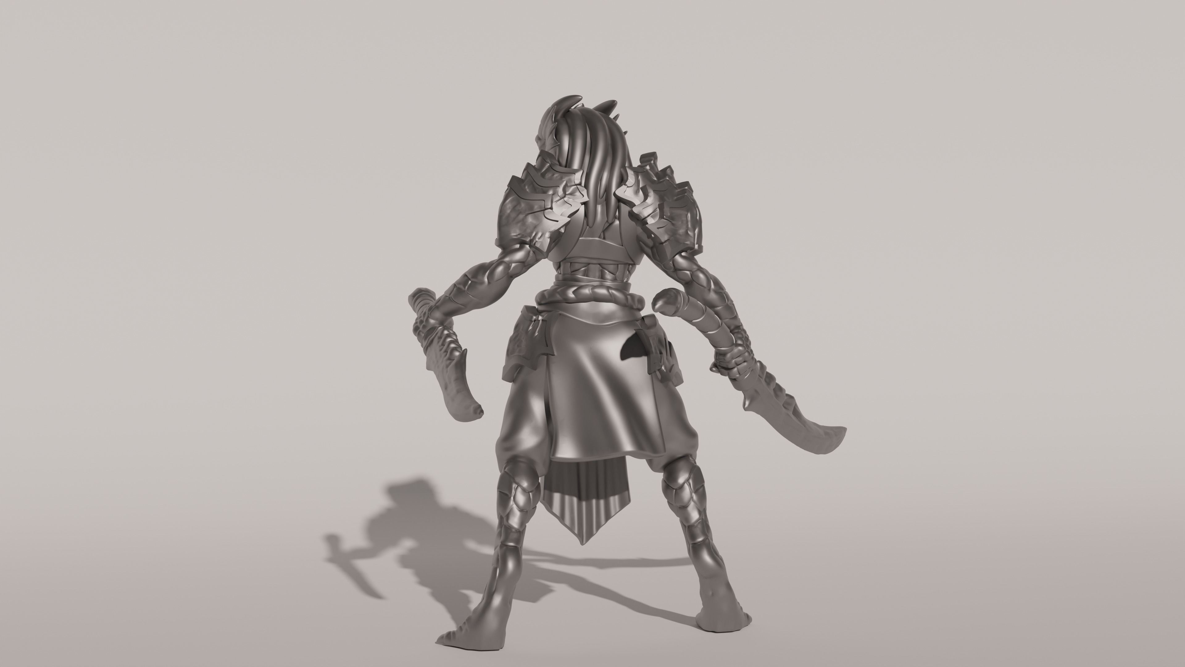 Animal Warrior 3D print model_2