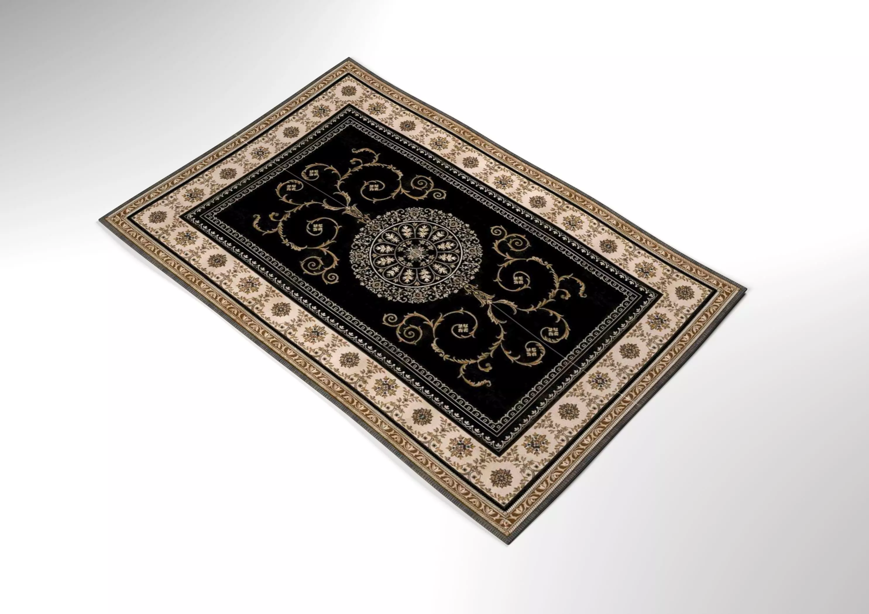 classic rug 3D model_0