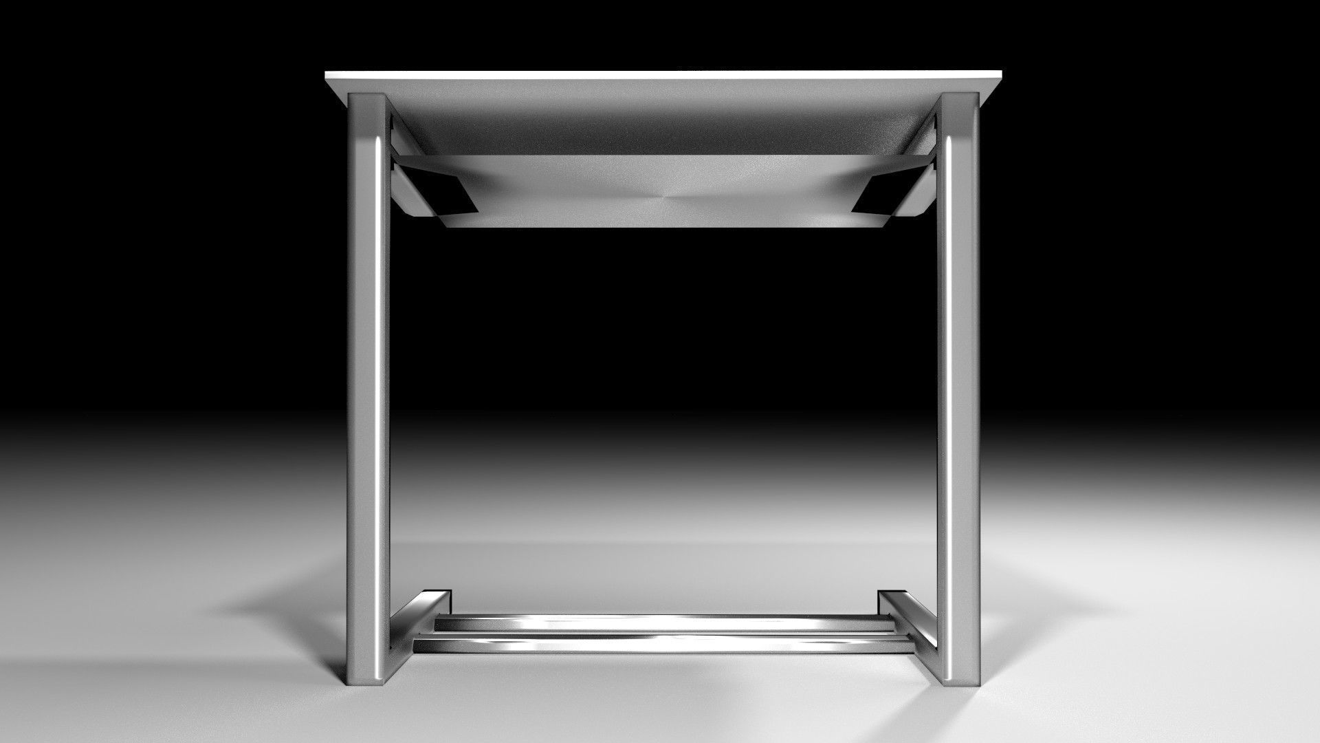 Writing Table 5 3D model_1
