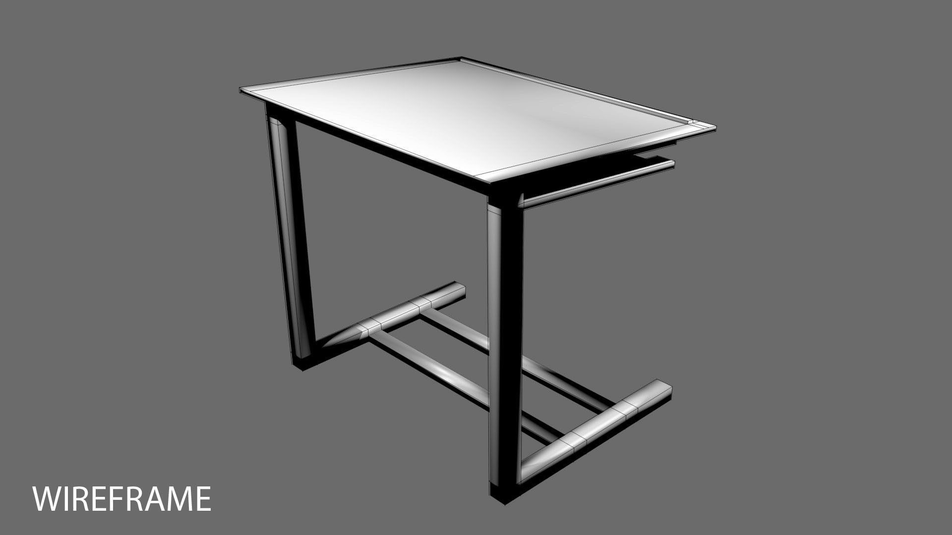 Writing Table 5 3D model_3