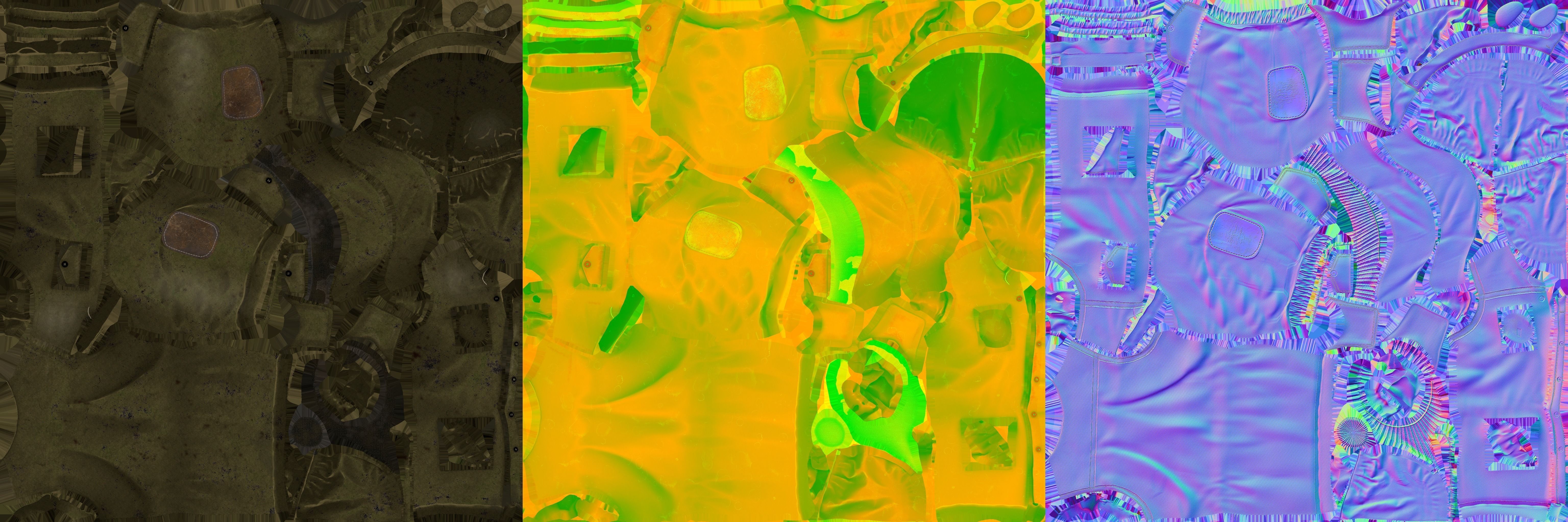 Jacket STALKER Low-poly 3D model_17