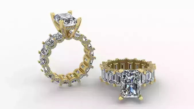 Eternity ring for men