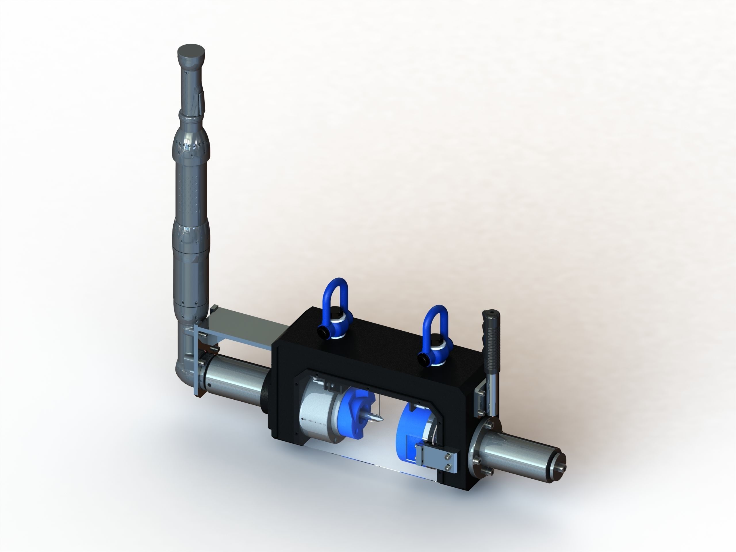 Bushing Press Tool for Beam sa rr axle 3D model_1